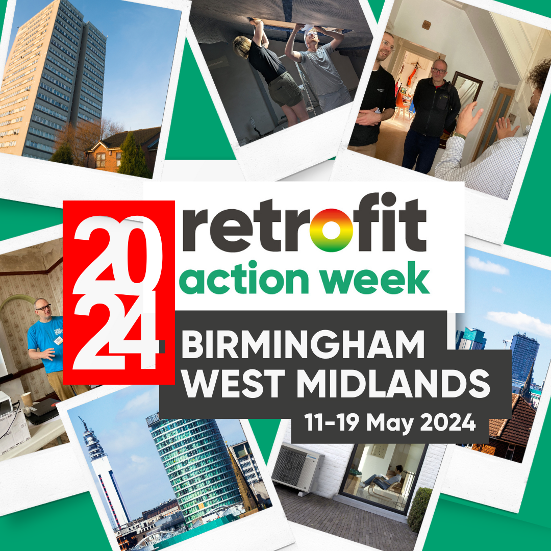 Retrofit Action Week (RAW) West Midlands 2024