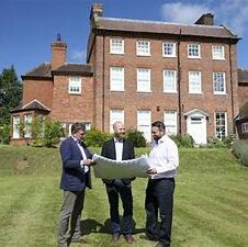 Apley Estate’s Manager, Graeme Manton (on left)