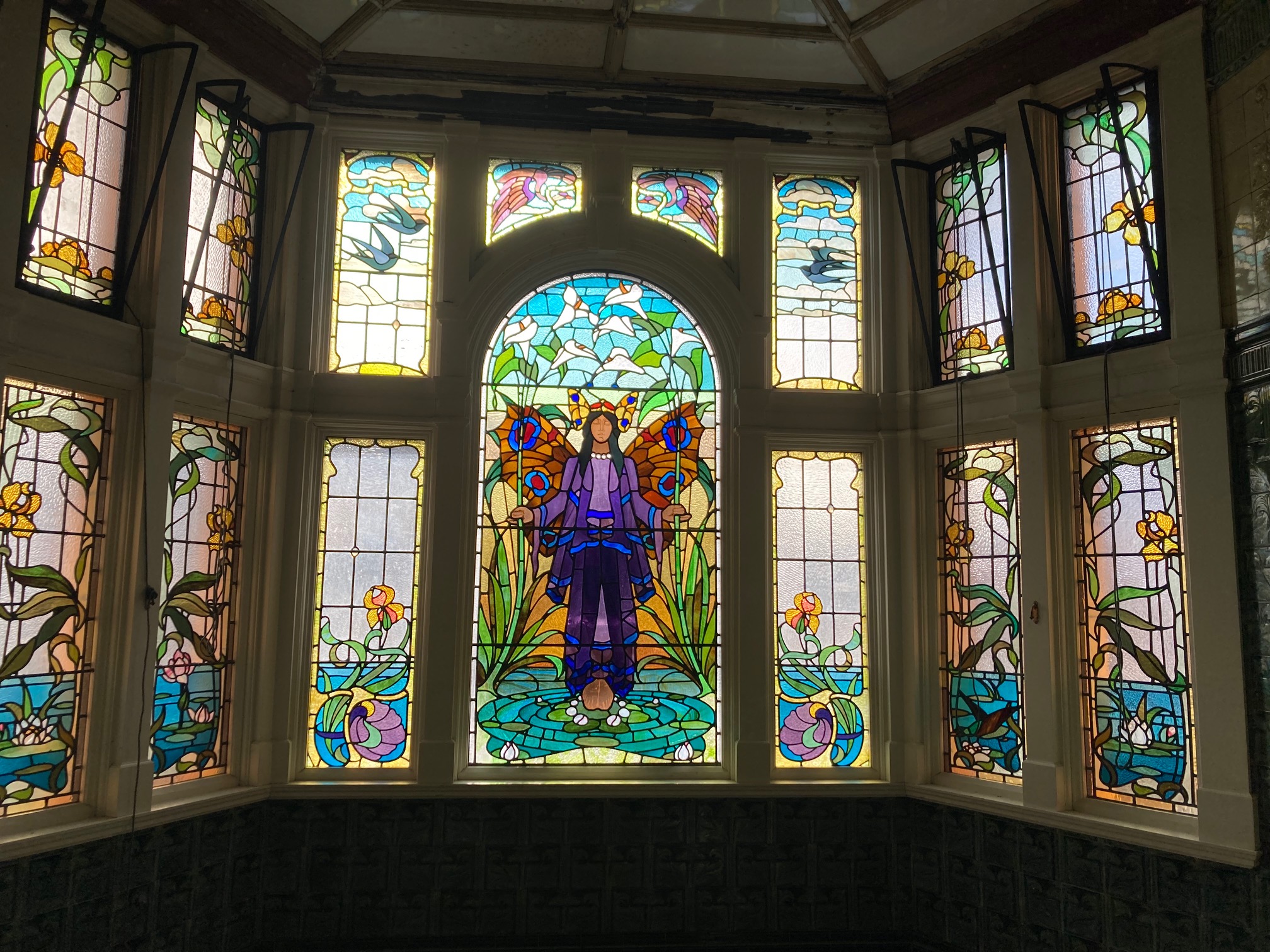 Victoria Baths window