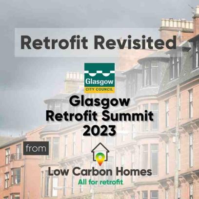 Glasgow Retrofit Summit 2023 review article cover image