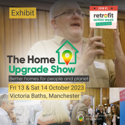 Exhibit at The Home Upgrade Show