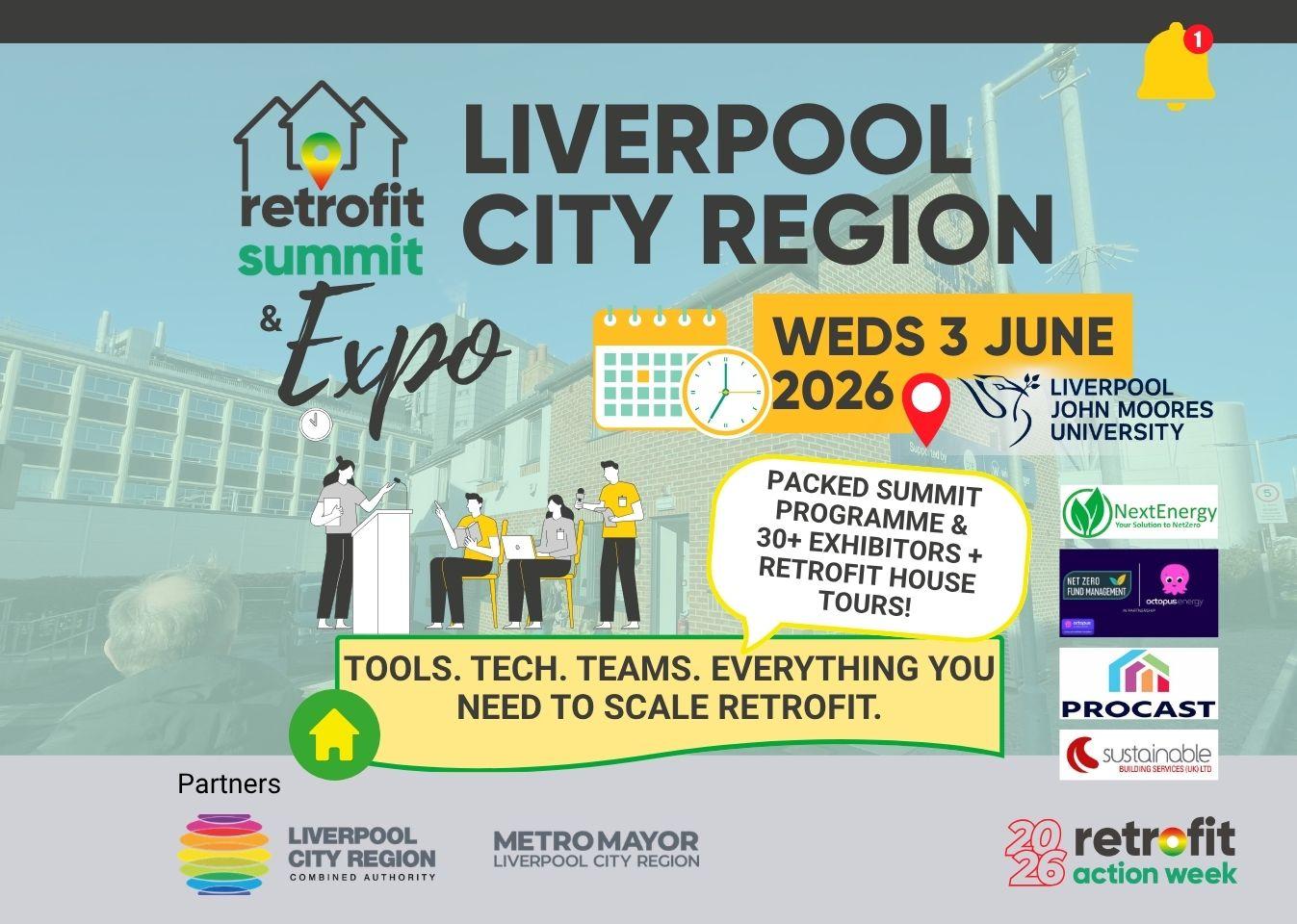 Liverpool City Region Retrofit Summit & Expo 2026