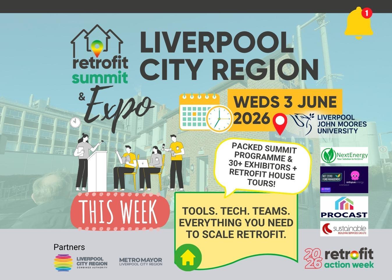 Liverpool City Region Retrofit Summit & Expo 2026