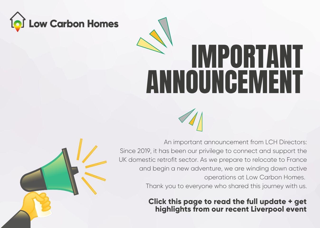 Important Announcement_LCH winds up operations